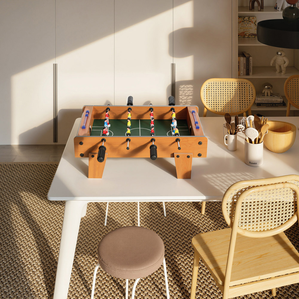 SPORTNOW Kids Compact Foosball Table Image 4