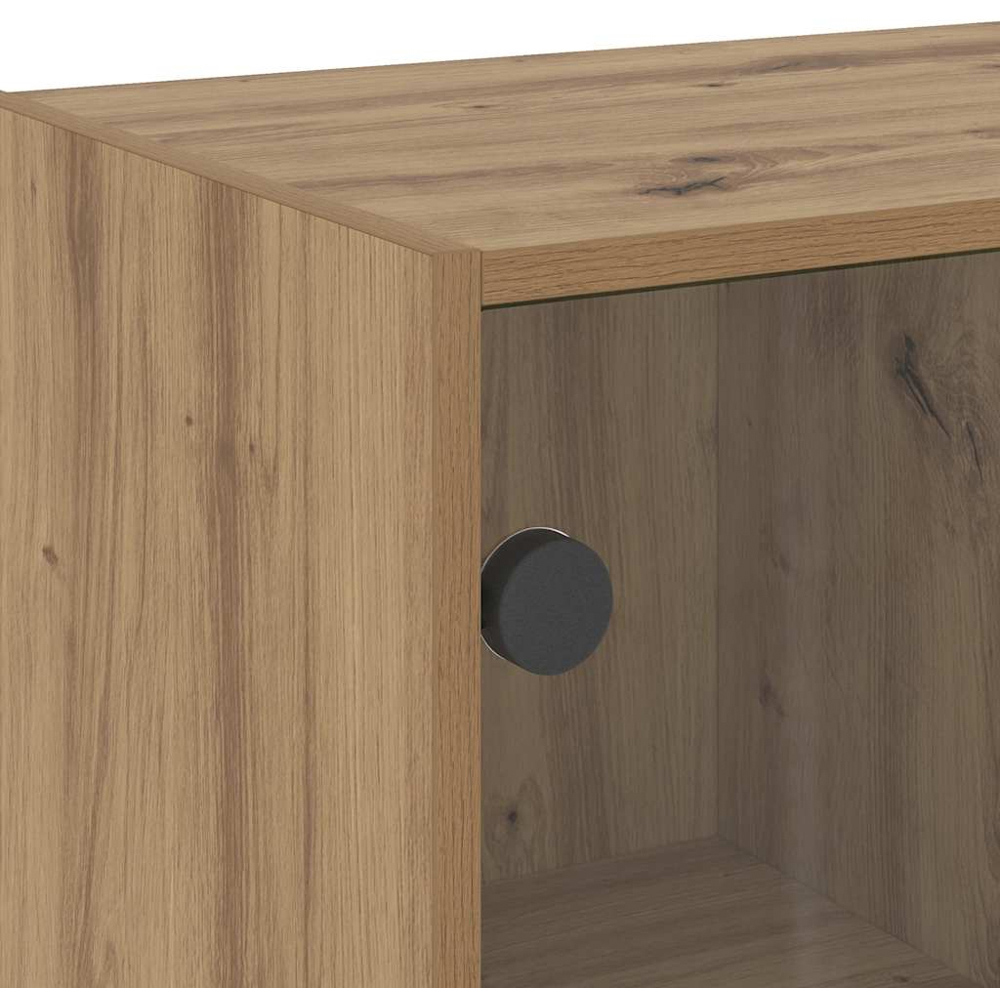 vidaXL 4 Door Artisan Oak Highboard Image 8