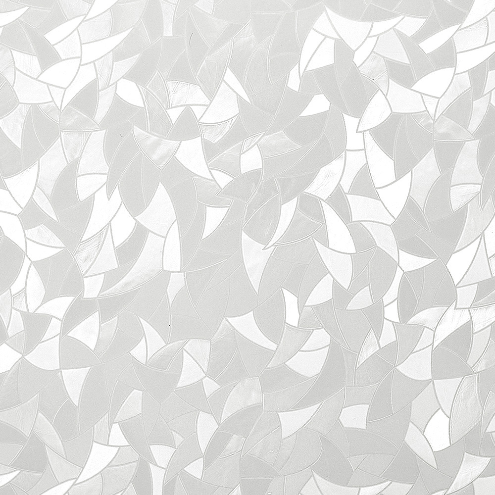 Living and Home Crescent 3D PVC Self Adhesive Privacy Glass Window Film 200 x 61cm Image 4