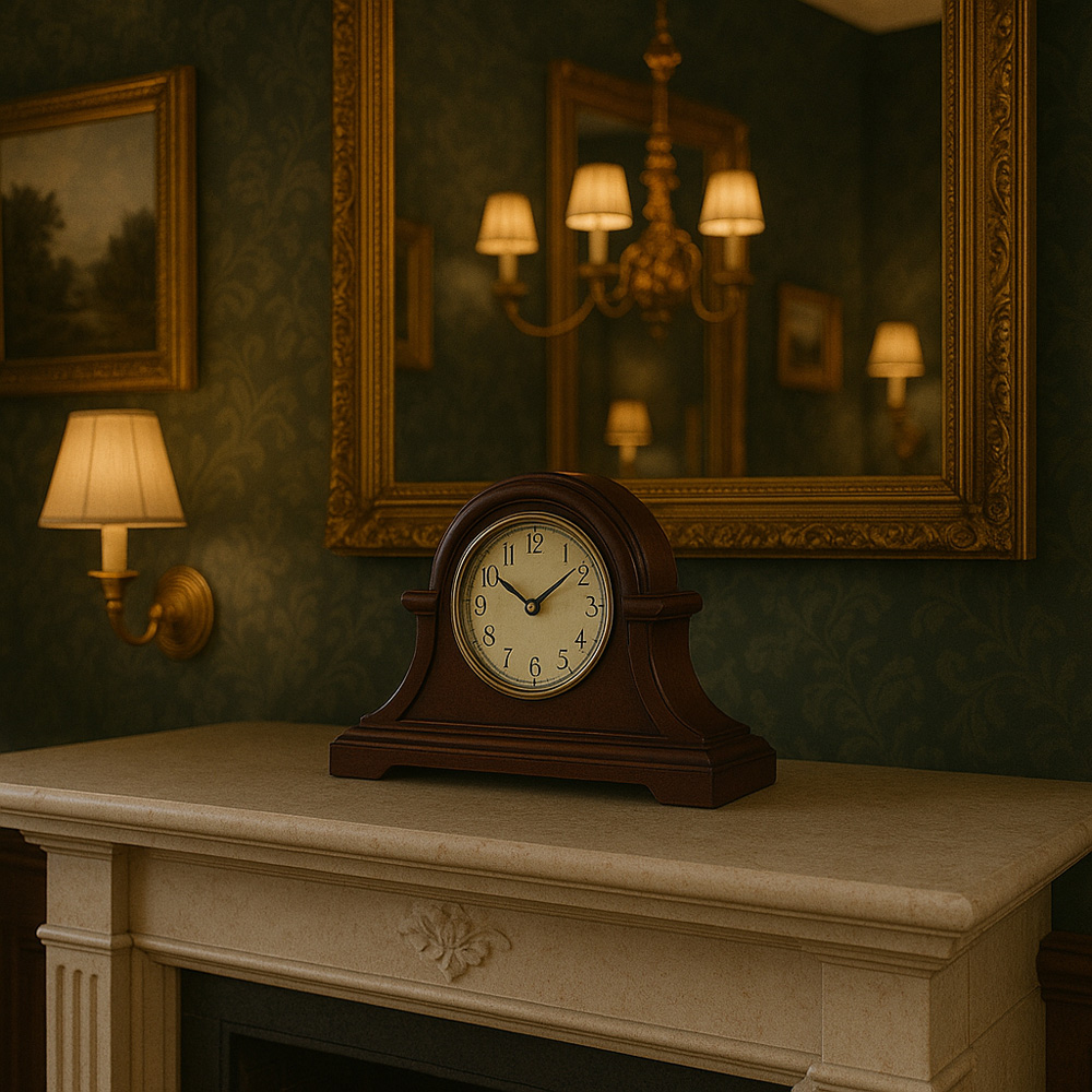 Avilo Radio Controlled Mantelpiece Clock Image 2