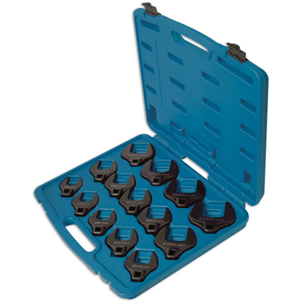 Laser 4713 14 Piece 1/2 inch Crows Foot Wrench Set Image 6