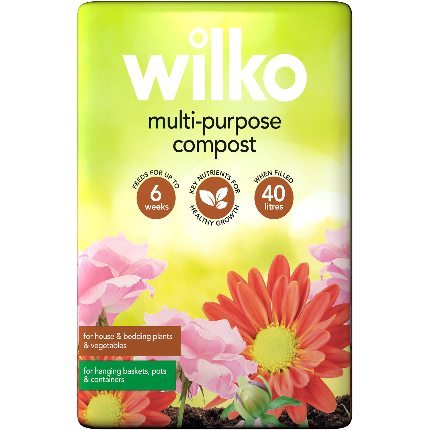 Wilko Multi Purpose Compost 40L Image 1