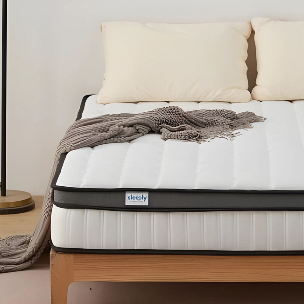 Indoor Living Sleeply Super King Size 1000 Pocket Spring Memory Foam Hybrid Mattress Image 5