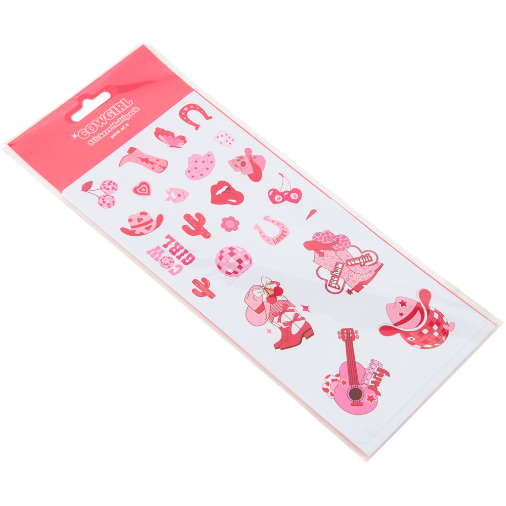 Cowgirl Stickers Multipack Image 5
