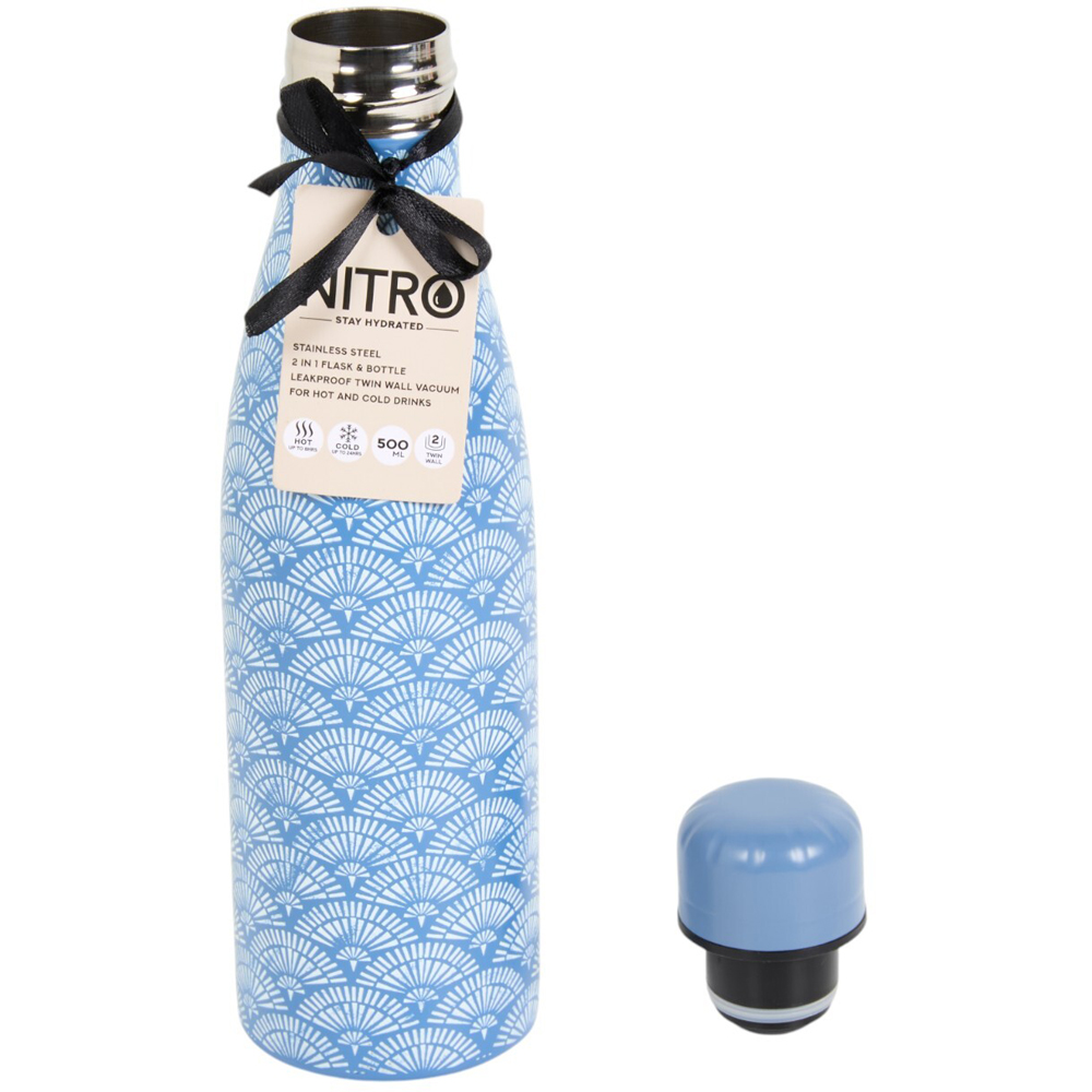 Nitro Zorenii Stainless Steel Vacuum BottleBlue Image 3