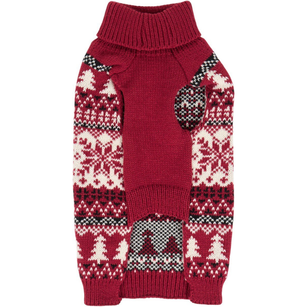Fair Isle Dog Jumper L Image 4