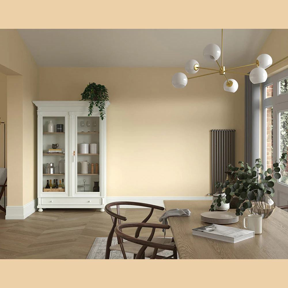Dulux Trade County Cream Walls and Ceilings Diamond Matt Paint 2.5L Image 4