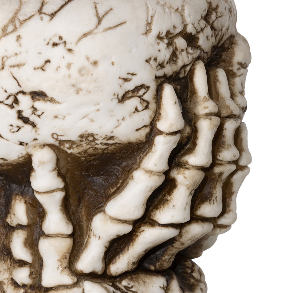 HOMCOM Skeleton Candy Bowl Outdoor Halloween Decoration Image 3