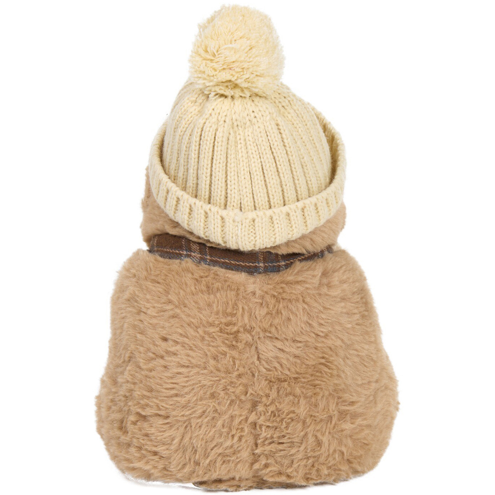 Winter Capybara Doorstop Brown Image 6