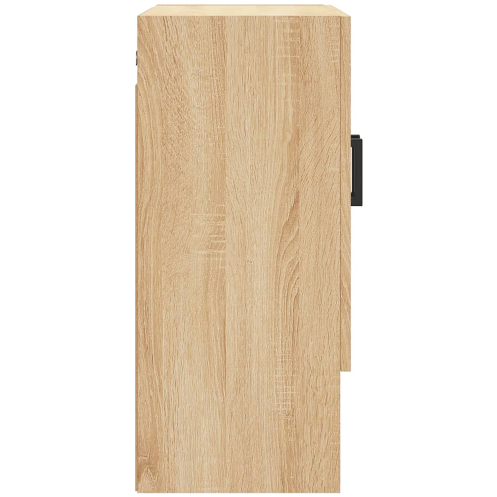 vidaXL 2 Door Single Shelf Sonoma Oak Wall Cabinet Image 7