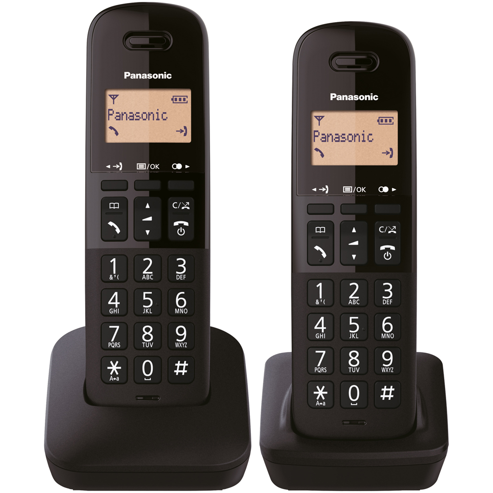 Panasonic DECT Cordless Phones Twin Pack Image 2
