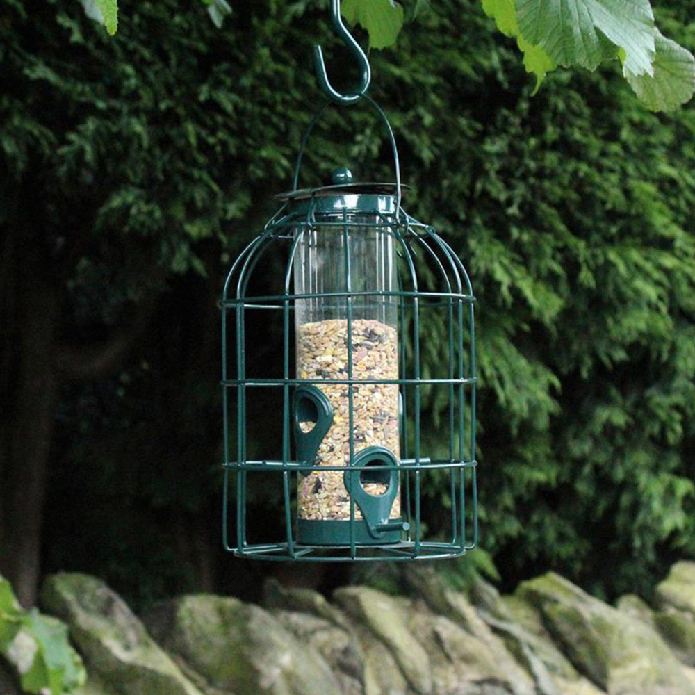 Natures Market Wild Bird Seed Feeder with Squirrel Guard 3 Pack Image 2