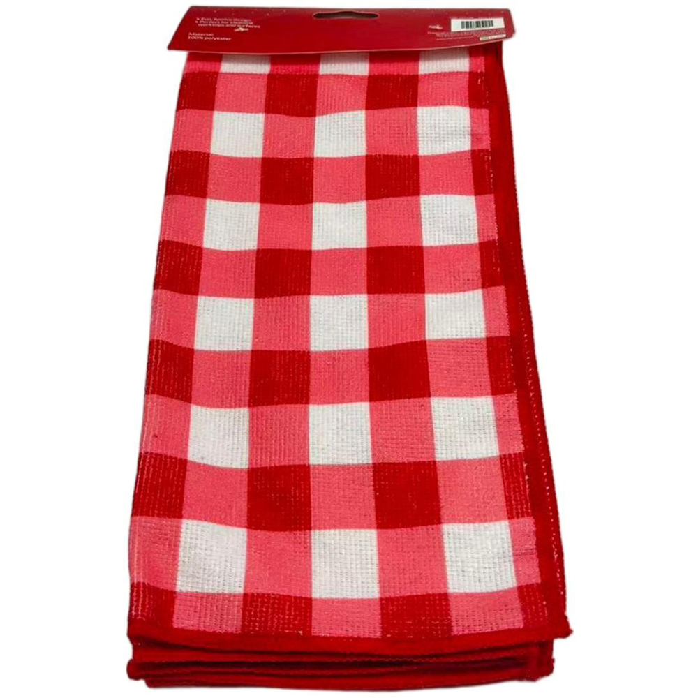 Pack of 5 Christmas Microfibre Cloths Image 3