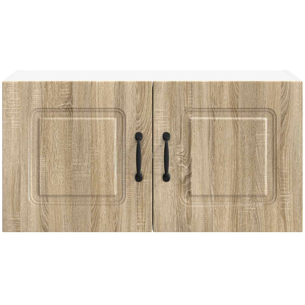 vidaXL Kalmar 2 Door Sonoma Oak Wall Kitchen Cabinet Image 4