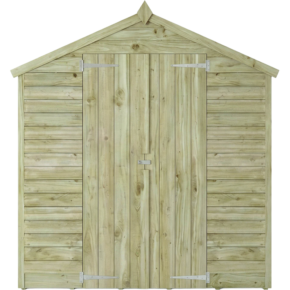 Mercia 10 x 6ft Double Door Overlap Apex Shed Image 4