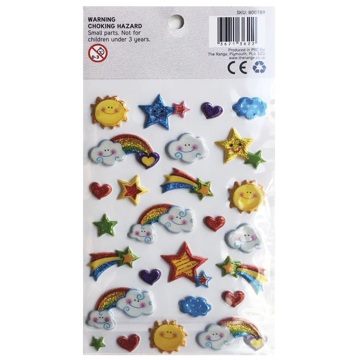 Crafty Club Pack of 2 Weather Sticker Sheets Image 2