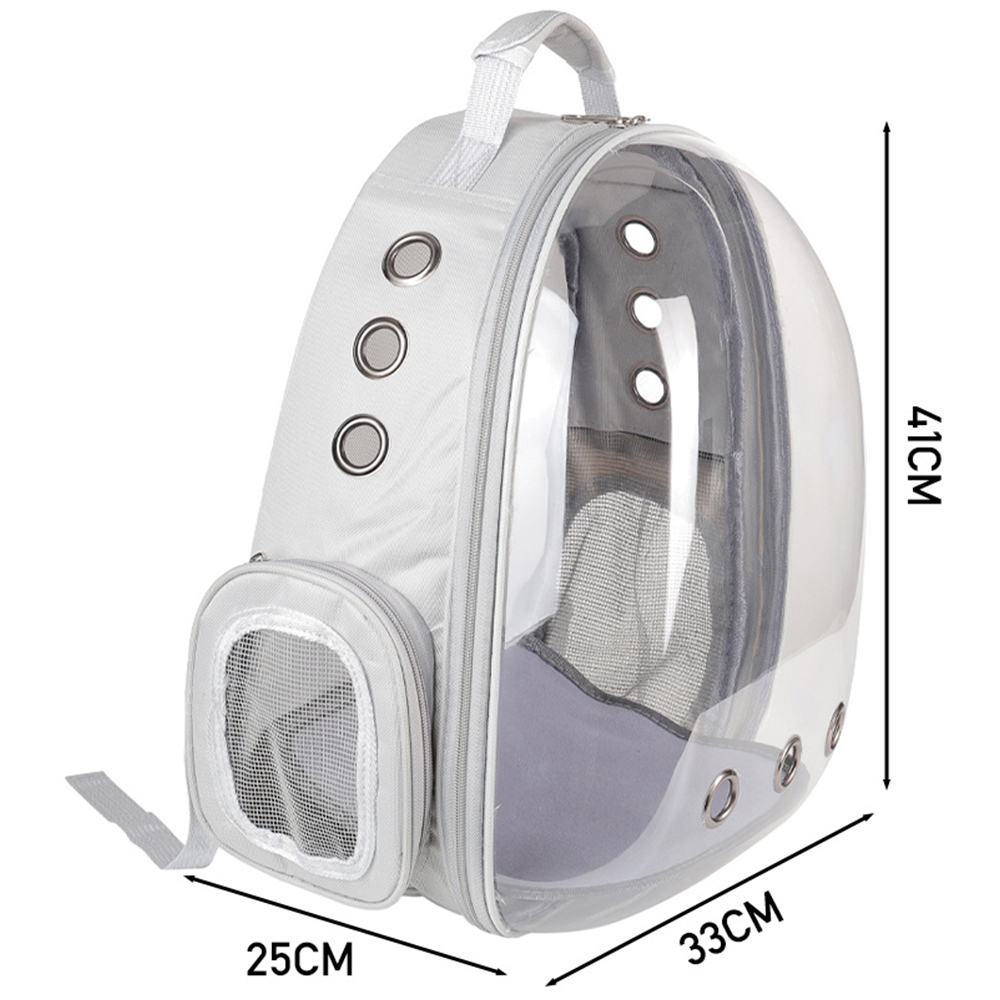 H&O Direct Transparent Pet Travel Capsule Backpack Image 5