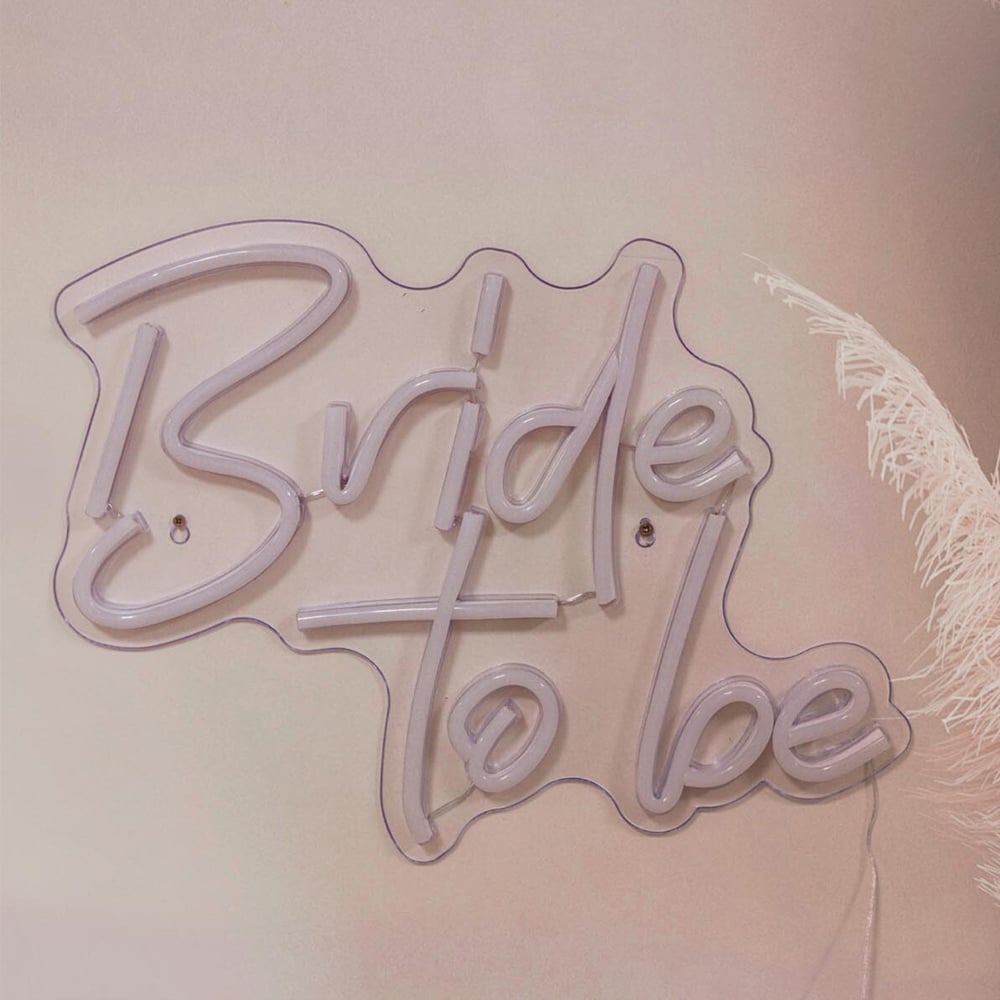 Bride To Be LED Neon Sign Image 2