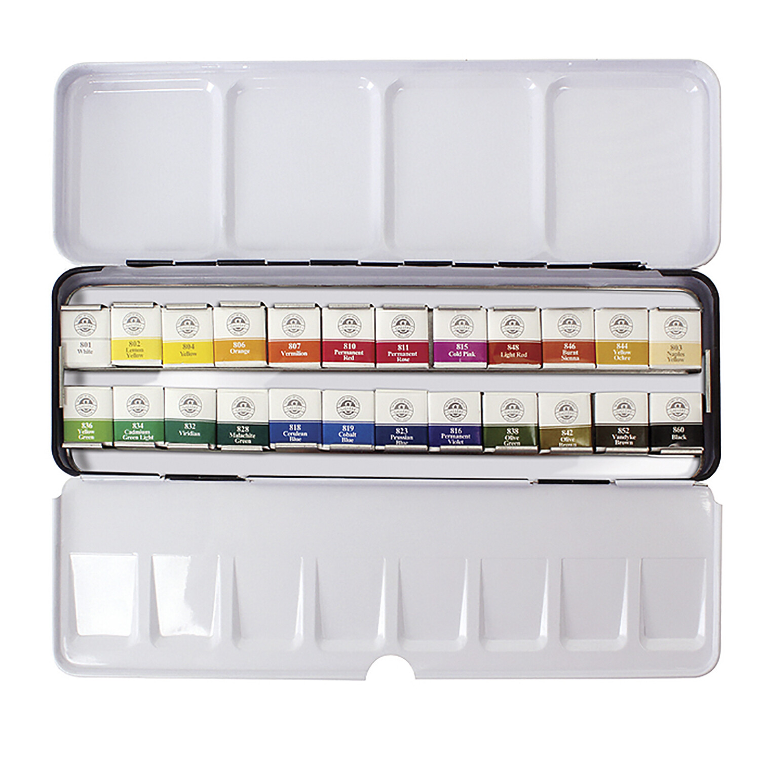 Mungyo Professional Original Watercolour Pan Paint Set 24 Piece Image 2