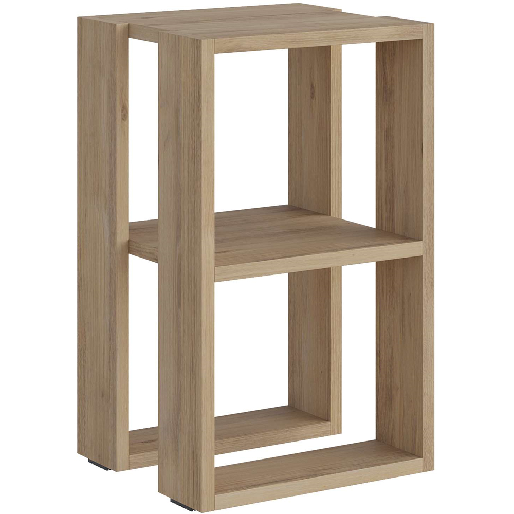 Decortie Lonie Oak Bedside Table Image 2