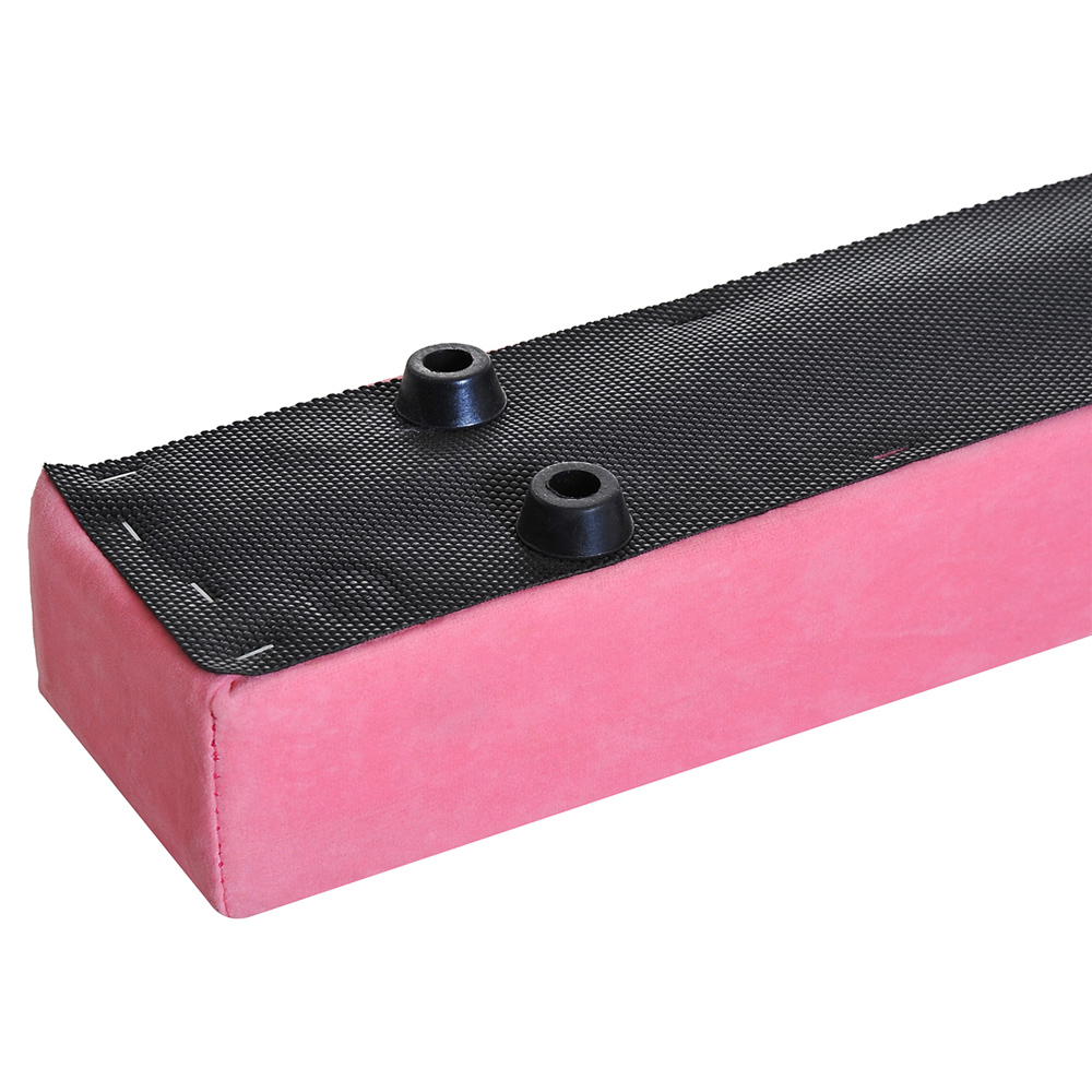 HOMCOM Pink Foldable Gymnastics Balance Beam 210cm Image 3