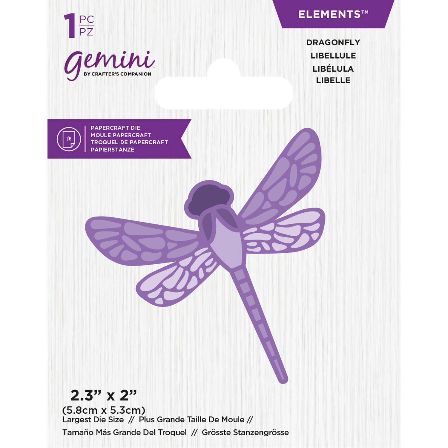 Gemini Mini Die Set - Dragonfly Image