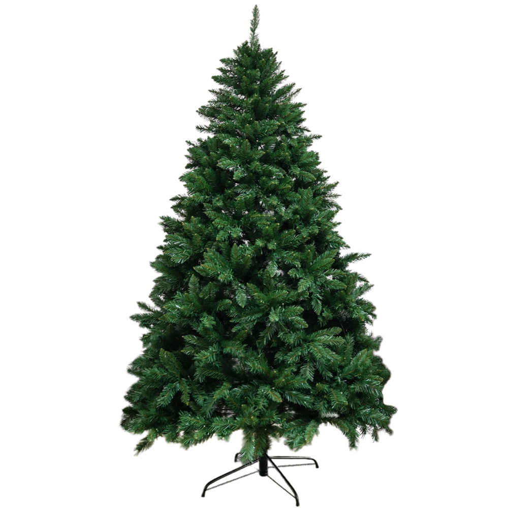 Abrihome Artificial Christmas Tree with Hinged Branches 6ft Image 1