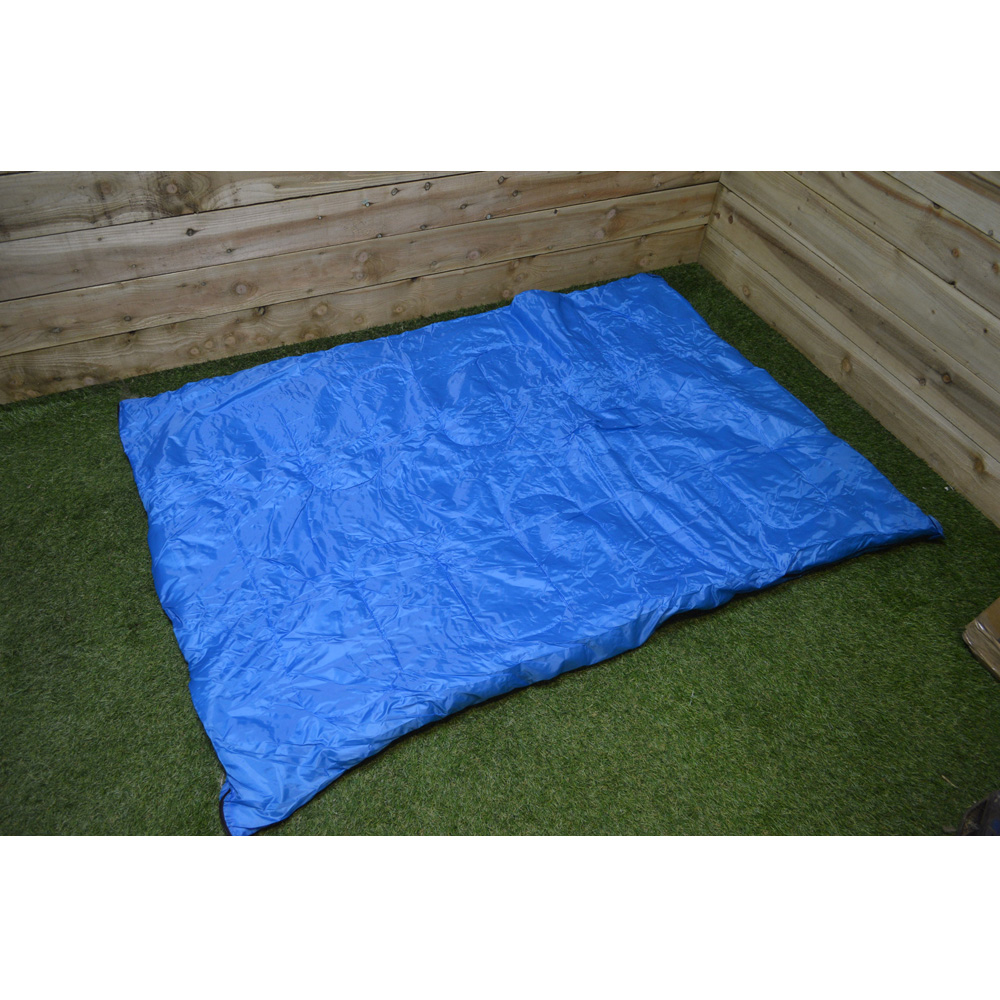 Samuel Alexander Double Camping Sleeping Bag with Zip and Stuff Sack Image 2