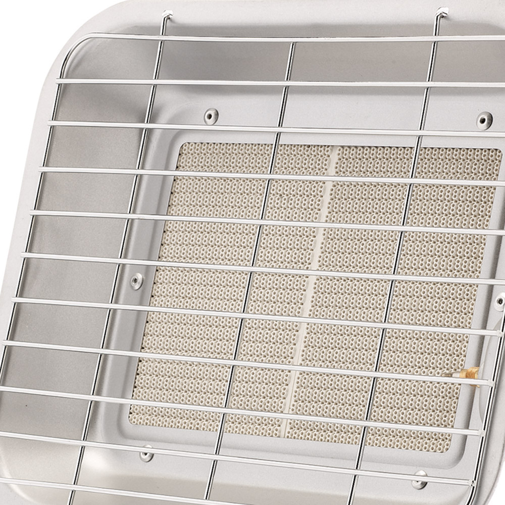 Draper White Propane Free Standing Heater 4500W Image 4