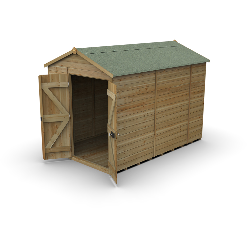 Forest Garden Timberdale 6 x 10ft Apex Shed Image 3