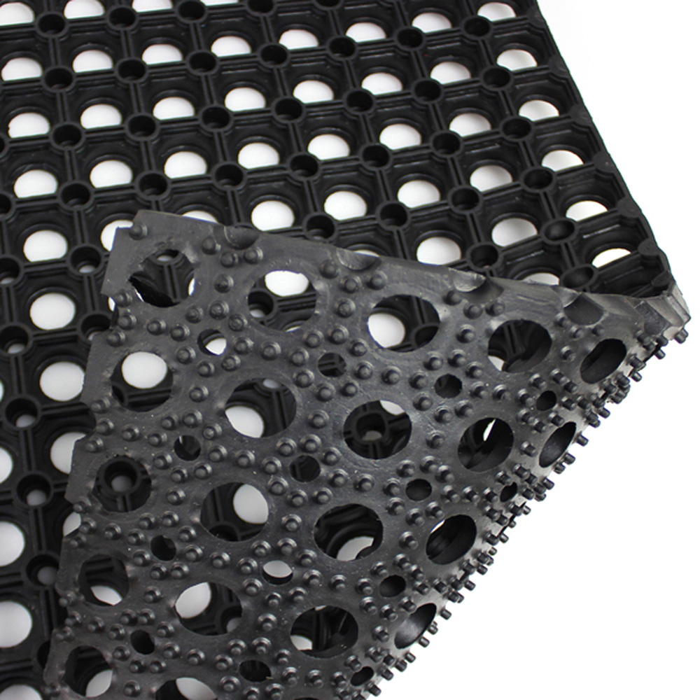 Floortex Doortex Octomat Black All-Weather Heavy Duty Outdoor Doormat 60 x 80cm Image 4