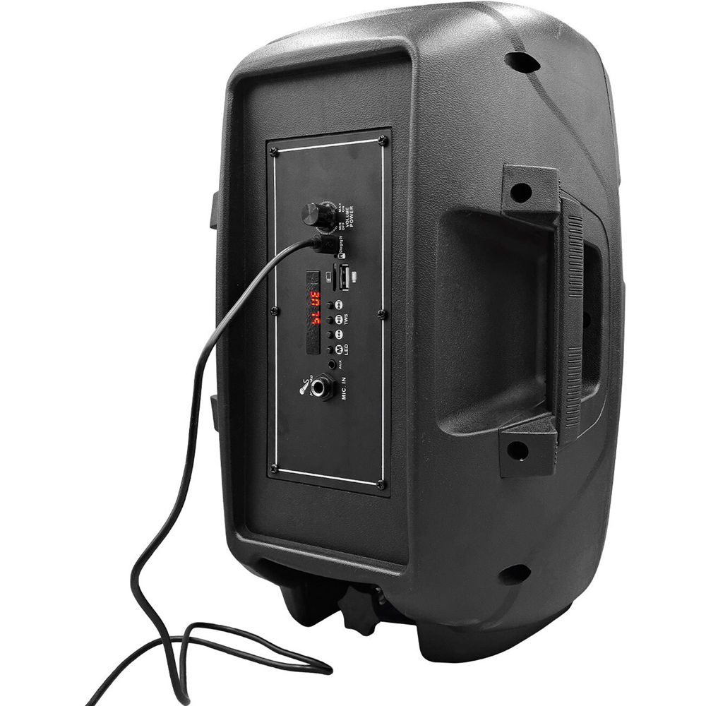 Wireless Tripod Speaker with Microphone Black Image 4