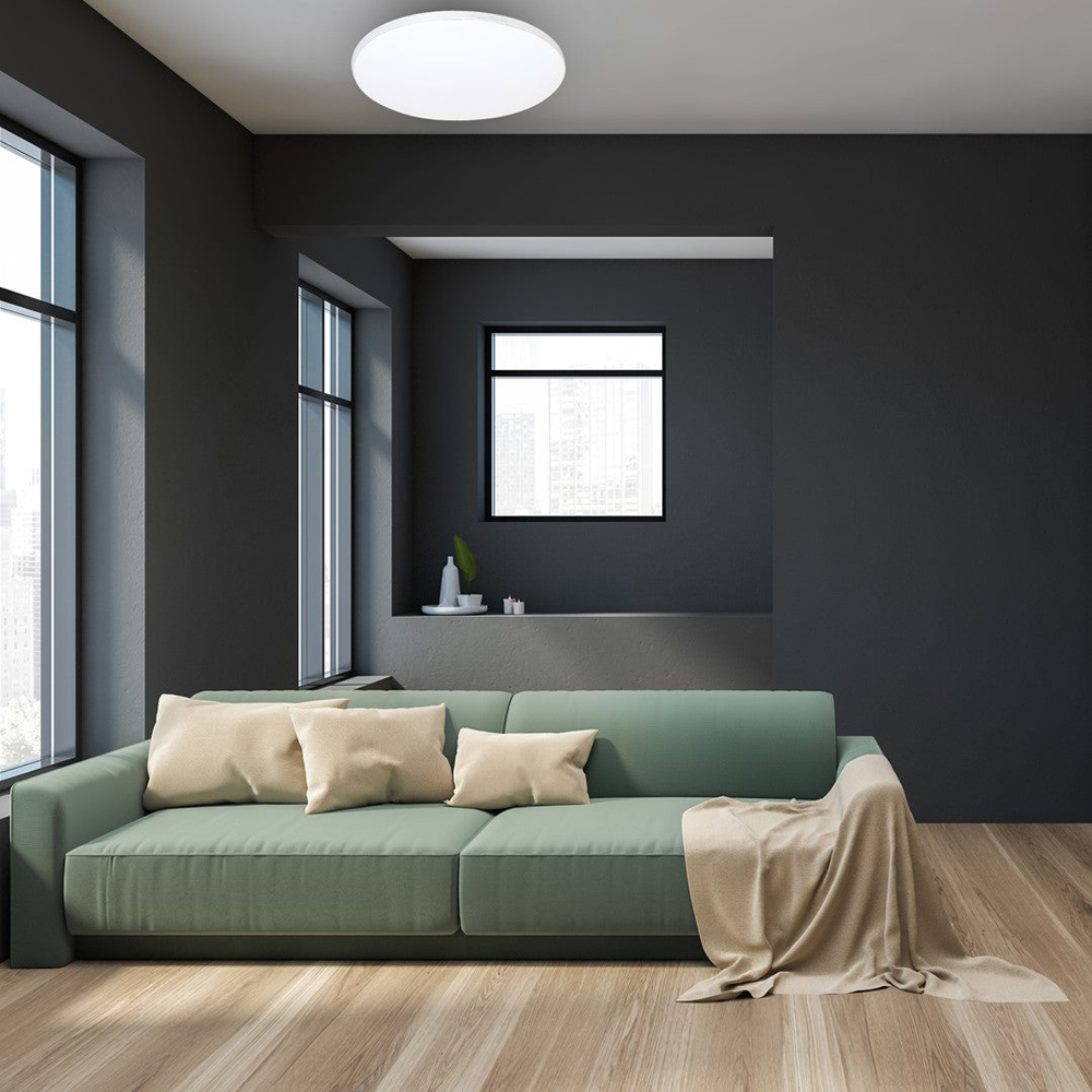 Milagro Siena White LED Ceiling Lamp with Remote 230V Image 4