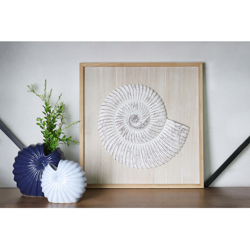 Embossed Wood Panel Coastal Wall Art Image 9
