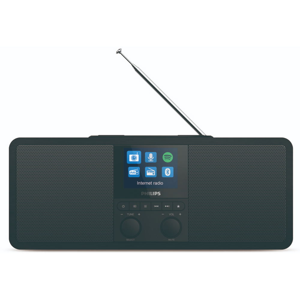 Philips TAR8805-10 Internet FM/DAB+ BT Wireless Charging Pad Radio Image 2