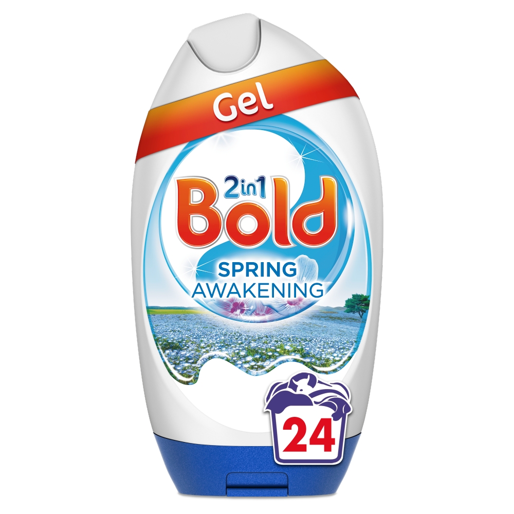 Bold Spring Awakening Washing Gel With Lenor 24 Washes 888ml Image 1