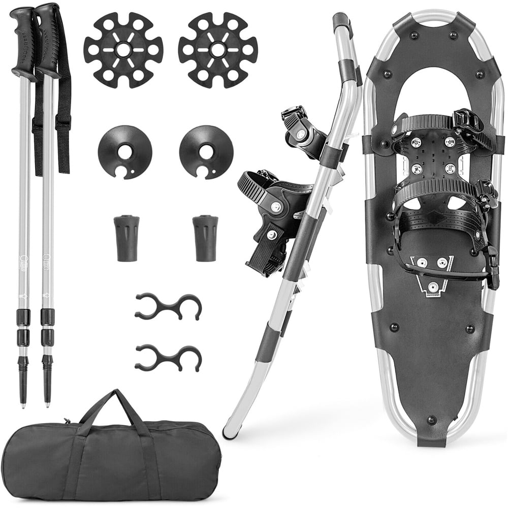 Costway 4 in 1 Lightweight Terrain Snowshoes 25 inch Image 1
