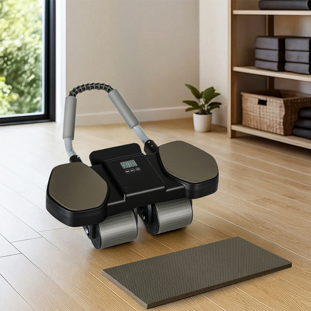 Spector Centra 4-Wheel Abdominal Roller with Elbow and Knee Pads Image 2