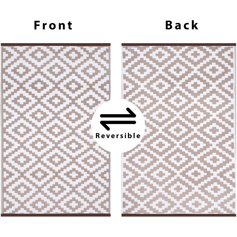Green Decore Nirvana Taupe and White Outdoor Rug 240 x 300cm Image 6
