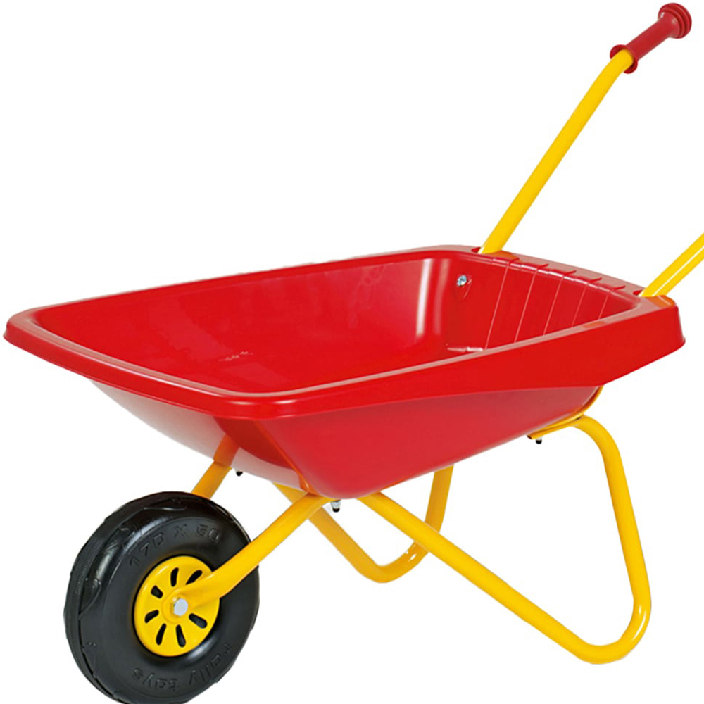 Robbie Toys Red and Yellow Kid’s Metal and Plastic Wheelbarrow 15Kg Image 2