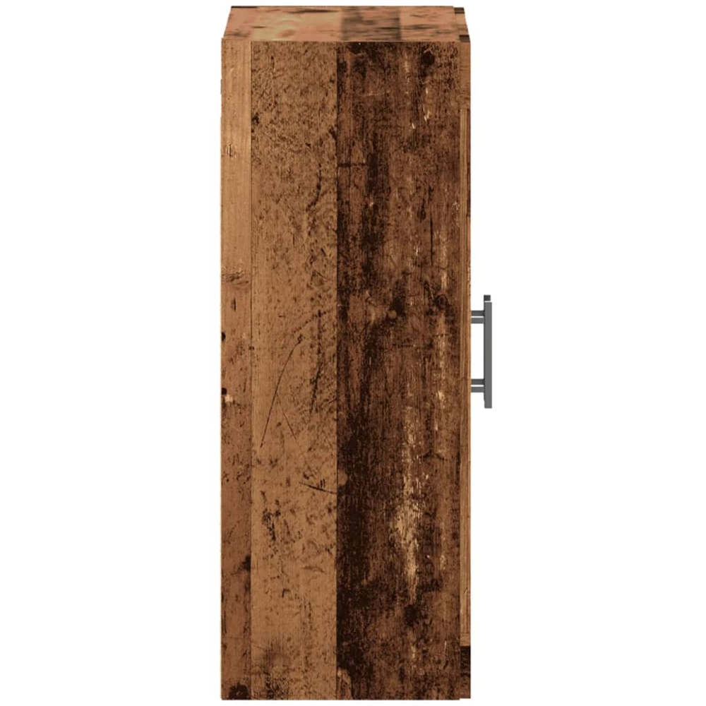 vidaXL 2 Door Brown Old Wood Wall Mounted Cabinet Image 5