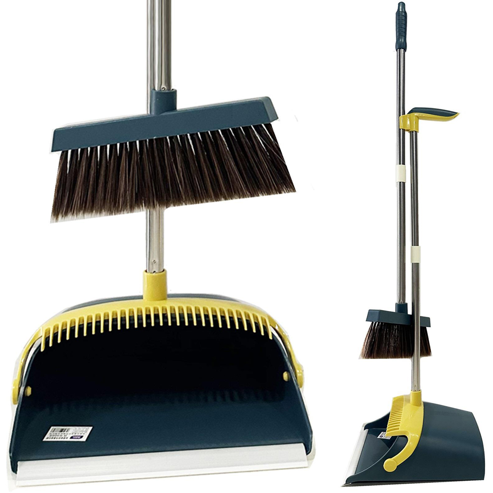 Gr8 Home Long Handled Dustpan and Brush Set Image 2