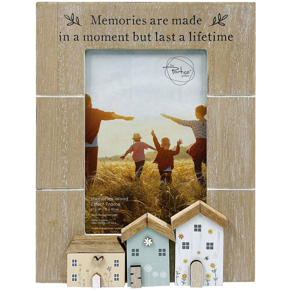 Memories Wood Effect Frame - Brown Image 1