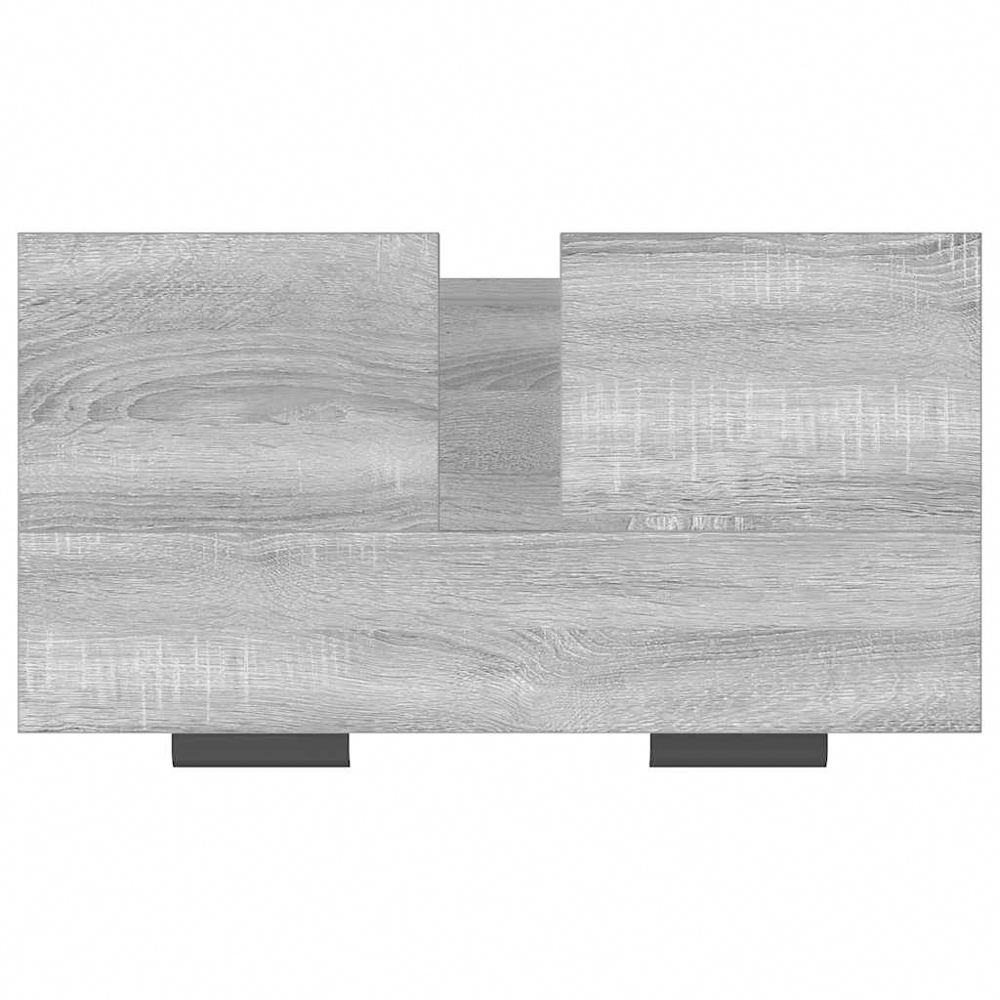 vidaXL 2 Door Grey Sonoma Bathroom Cabinet Image 7