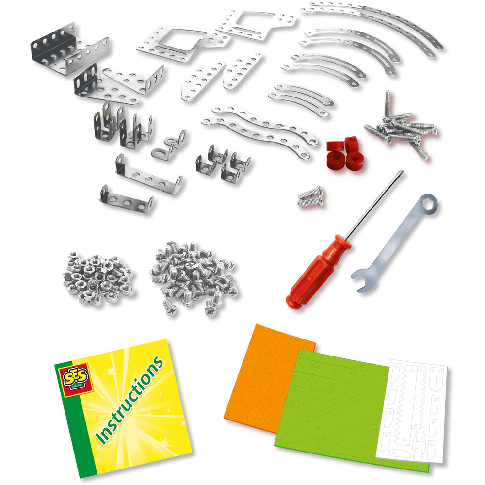 SES Creative Metal Dinosaur Construction Set Image 2
