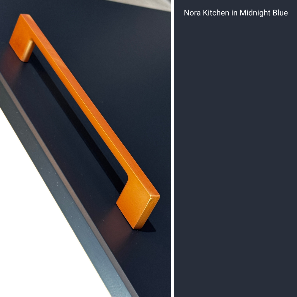 Impact Furniture Nora 2 Door Dark Navy Kitchen Base Unit 800mm Image 3