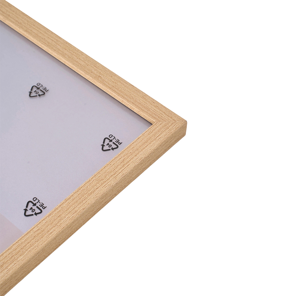 Living and Home Natural Wood Grain Photo Frame 11.7 x 16.5 inch 5 Pack Image 6