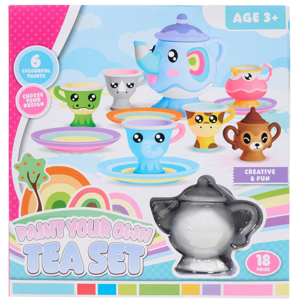 Paint Your Own Tea Set Image 2