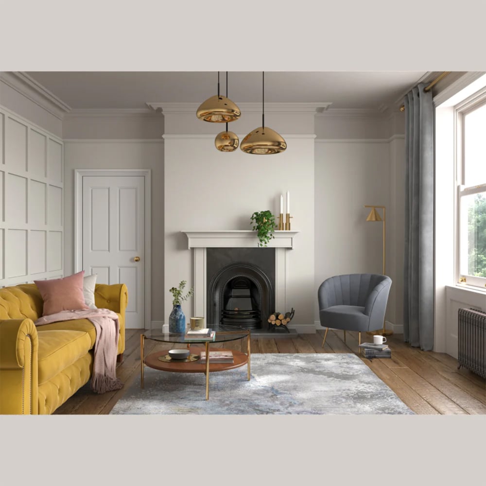 Dulux Heritage Walls and Ceilings Quartz Grey Velvet Matt Emulsion Paint 5L Image 4