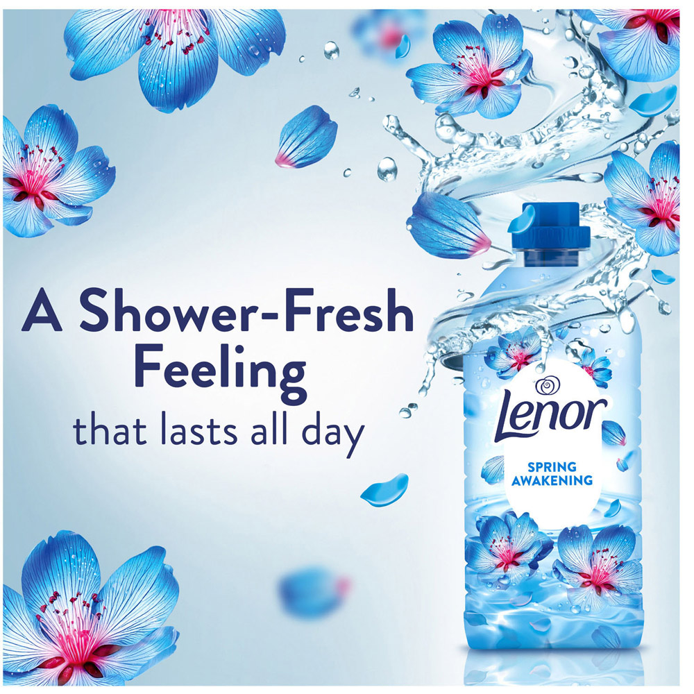 Lenor Shower Fresh Fabric Conditioner Spring Awakening Image 2
